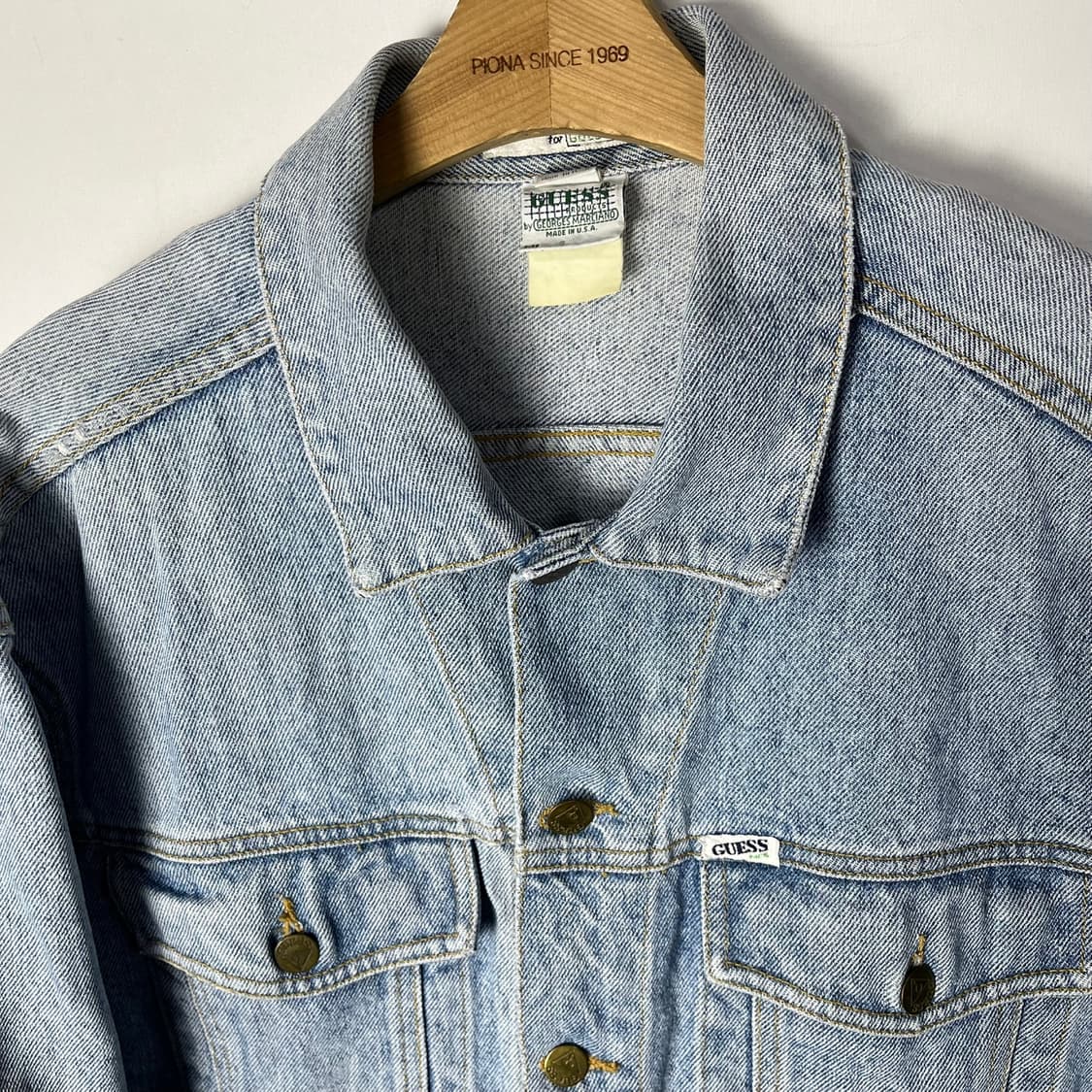 [Guess] 80's 마르시아노 게스 데님 트러커자켓 상품이미지2
