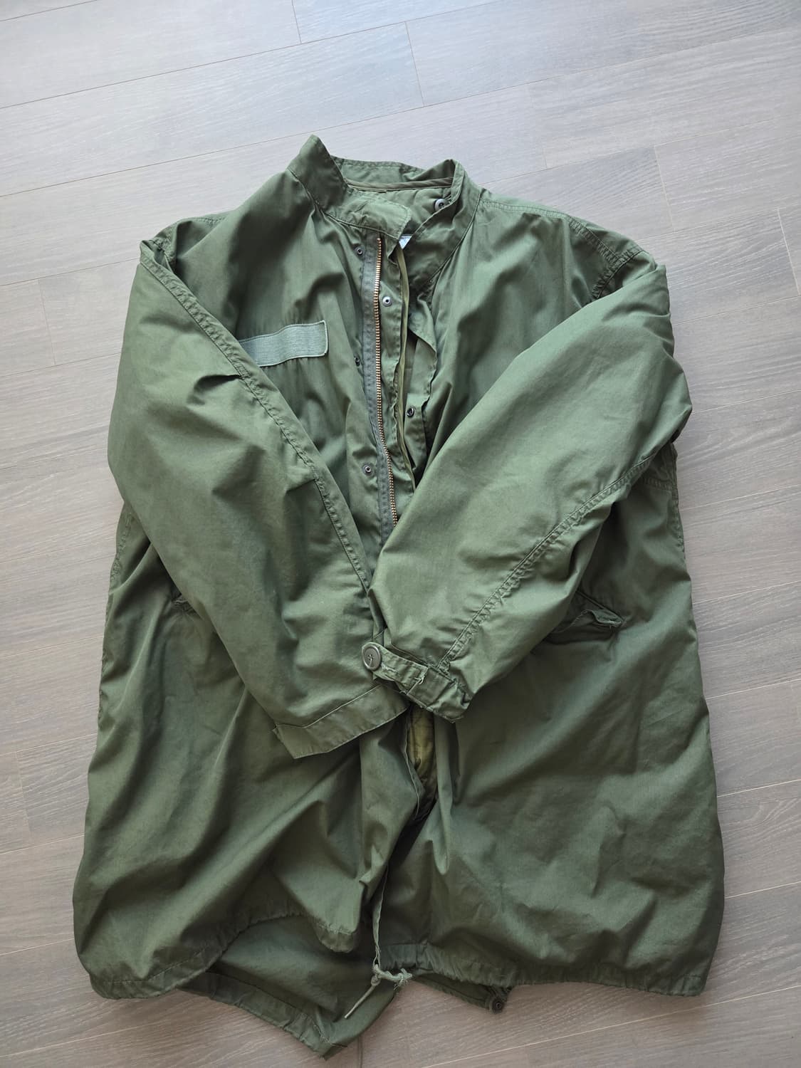 개파카 외피 L 내피 M (피쉬테일) 상품이미지1