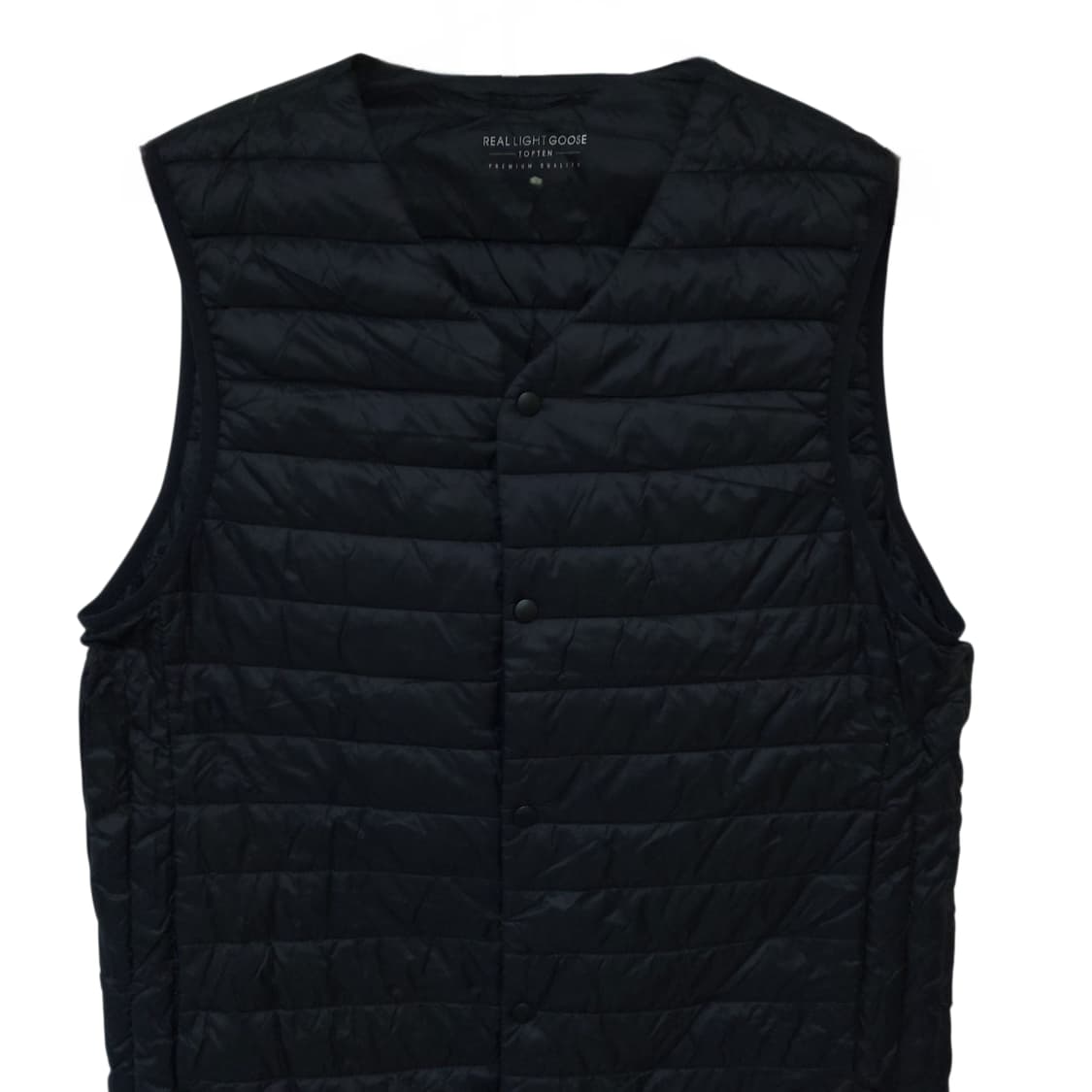 TOPTEN 구스다운 경량패딩조끼 95-100 거위털 상품이미지1