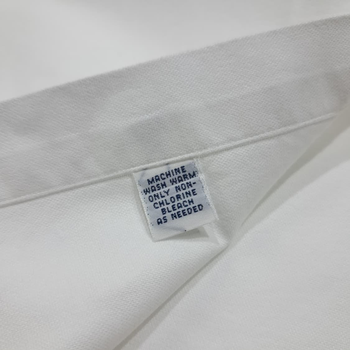 CL780 2XL 폴로 90s 코튼 핀포인트 화이트 셔츠 남방 상품이미지5