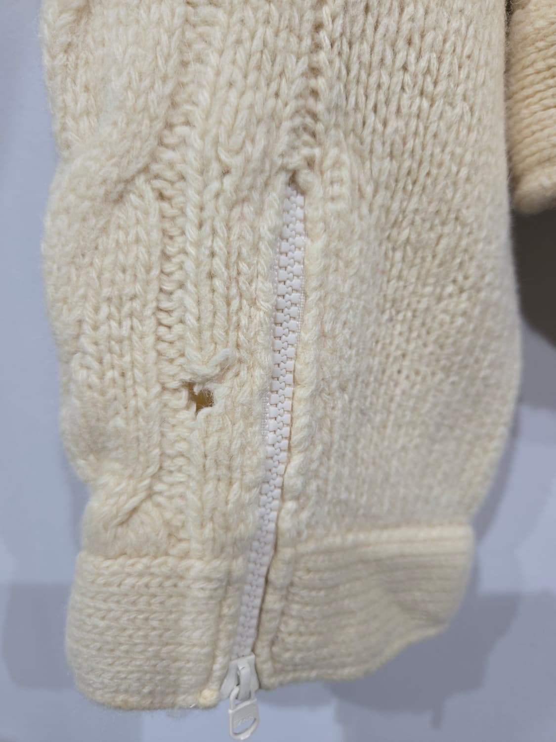 히스테릭 글래머 패치 케이블 가디건 상품이미지7