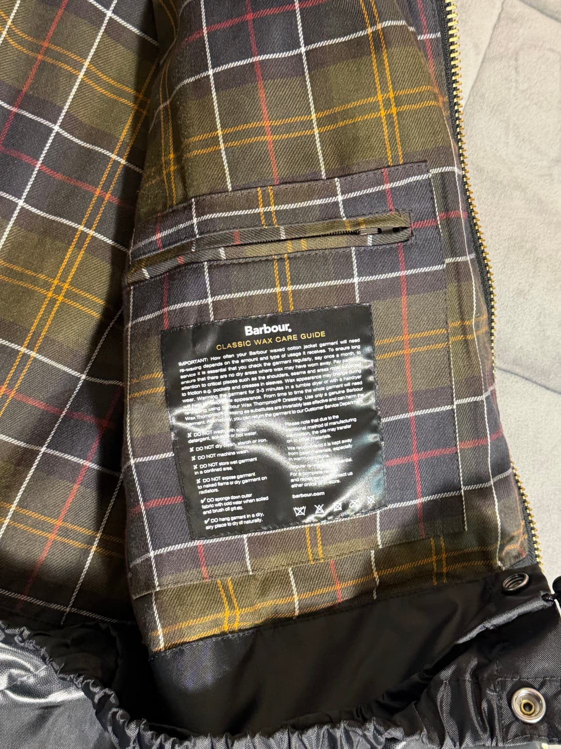 babour modified dryfly wax  바버 자켓 M 판매 상품이미지8