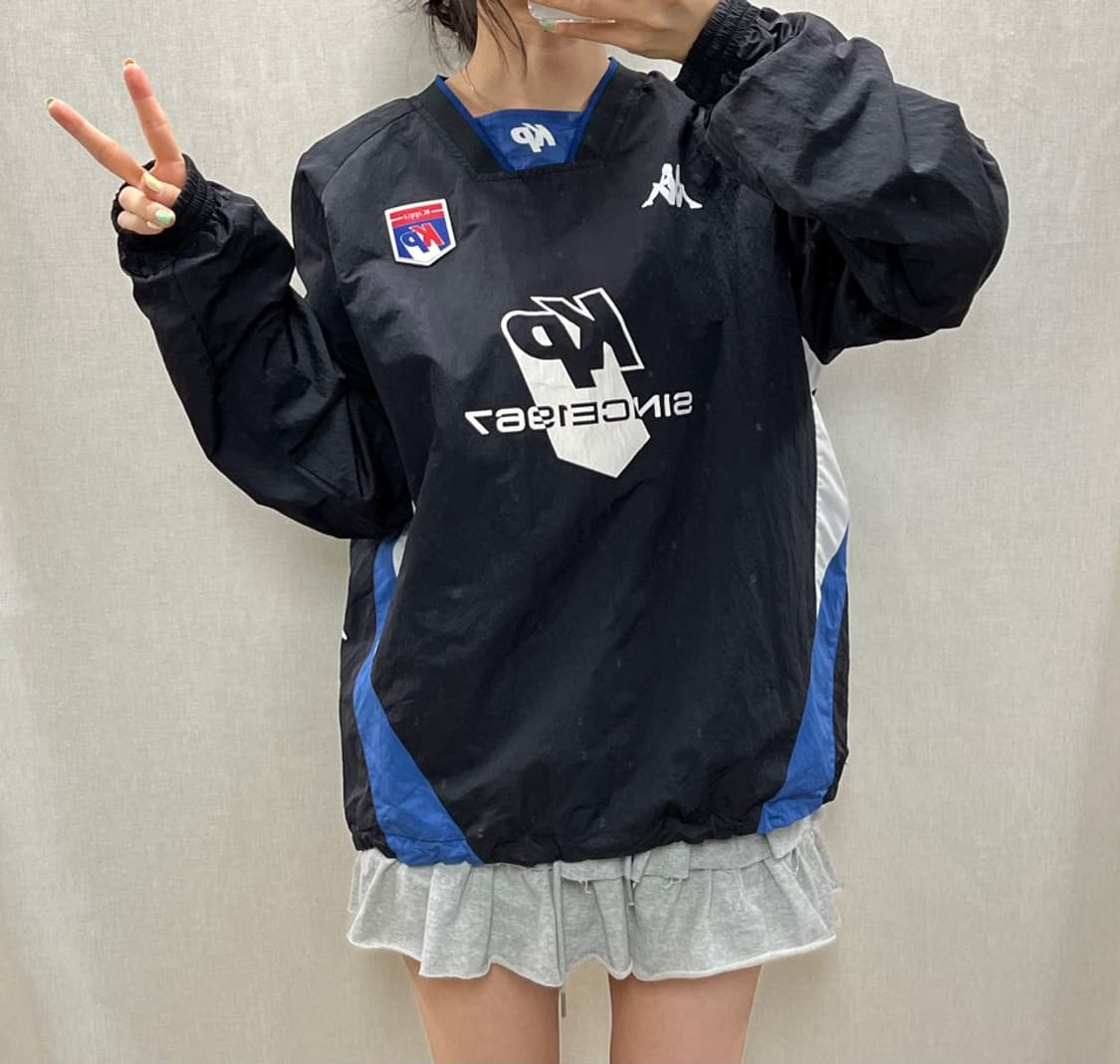 카파 긴팔 우븐 져지/웜업/#3583 상품이미지3