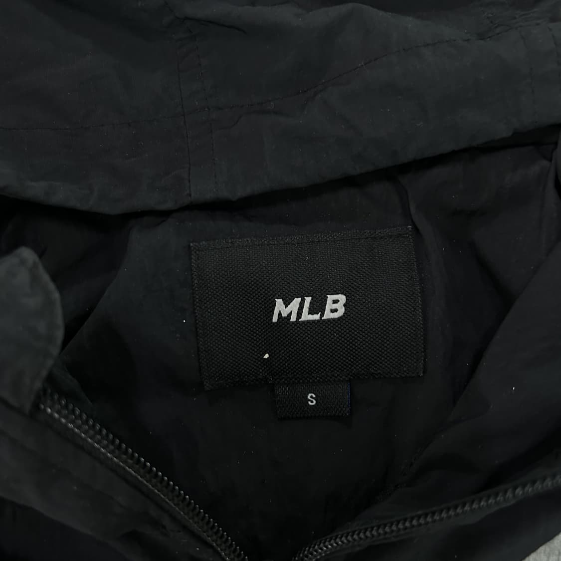 MLB 뉴욕 양키스 후드 바람막이 블랙 s 상품이미지2