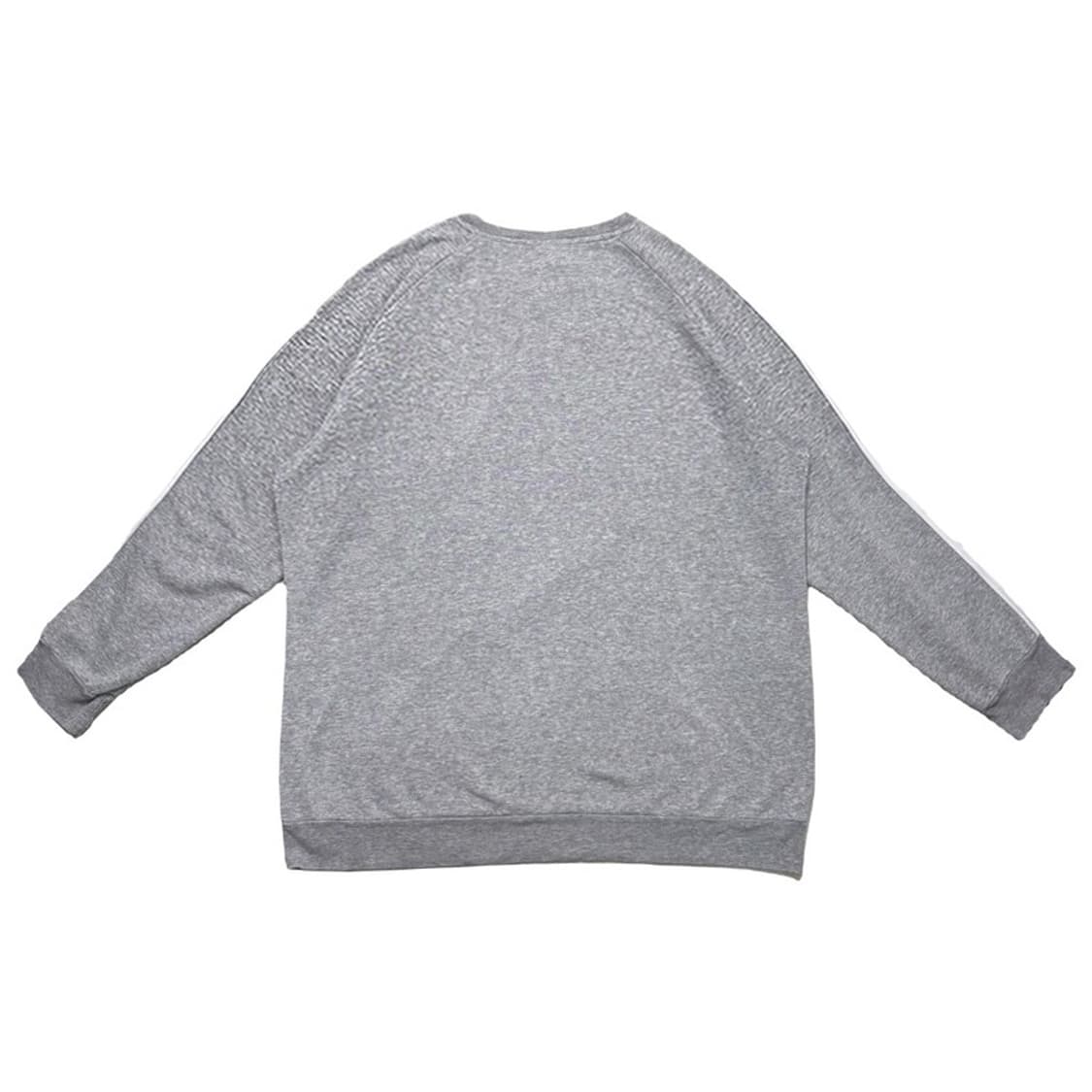 ADIDAS 에센셜 오버핏 맨투맨 그레이 XS 상품이미지7