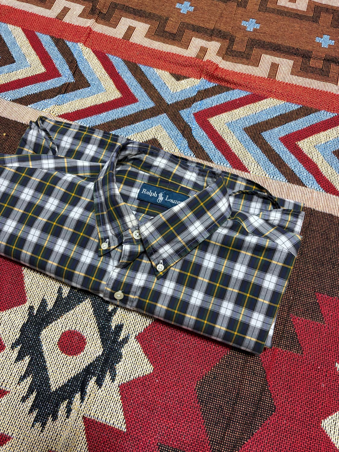 L) 폴로 랄프로렌 원포켓 체크 셔츠 상품이미지3