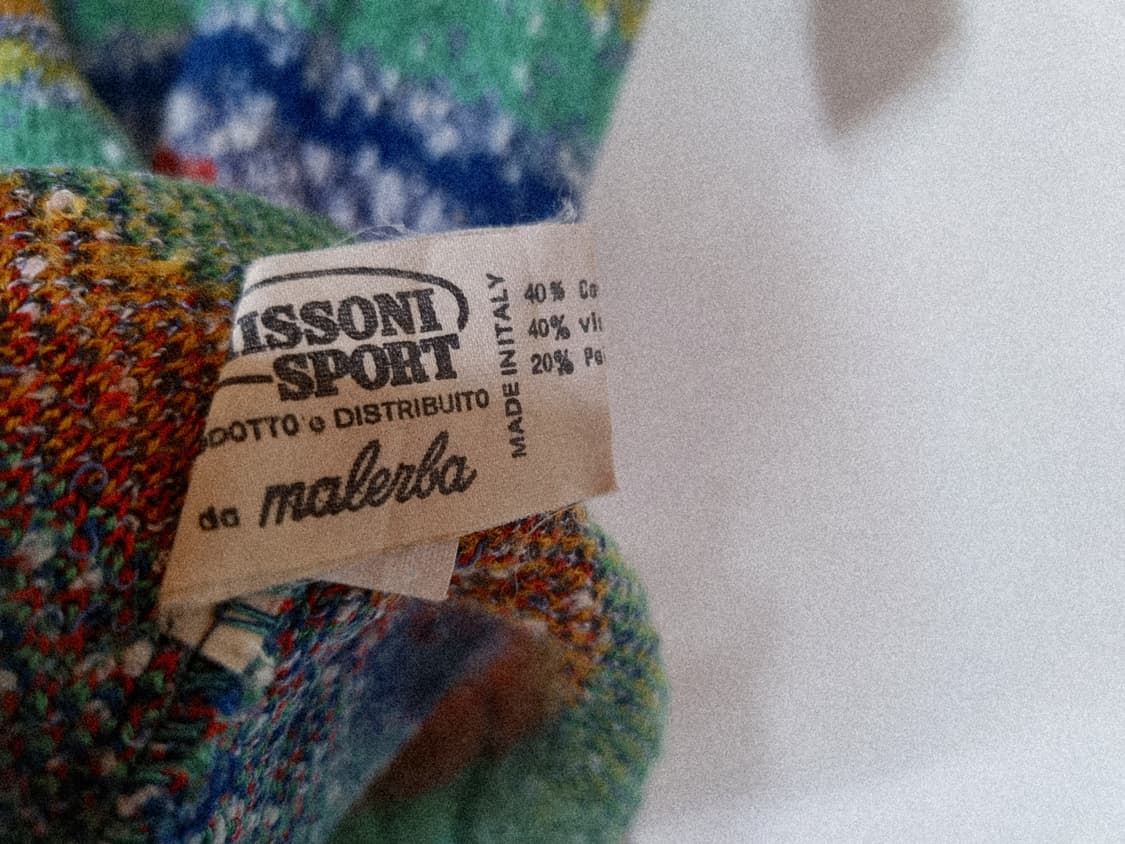 미쏘니 이탈리아 정품 반소매니트 66사이즈  상품이미지5