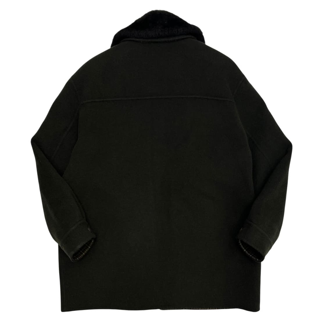 입생로랑 퍼 카라 딥카키 자켓 상품이미지3