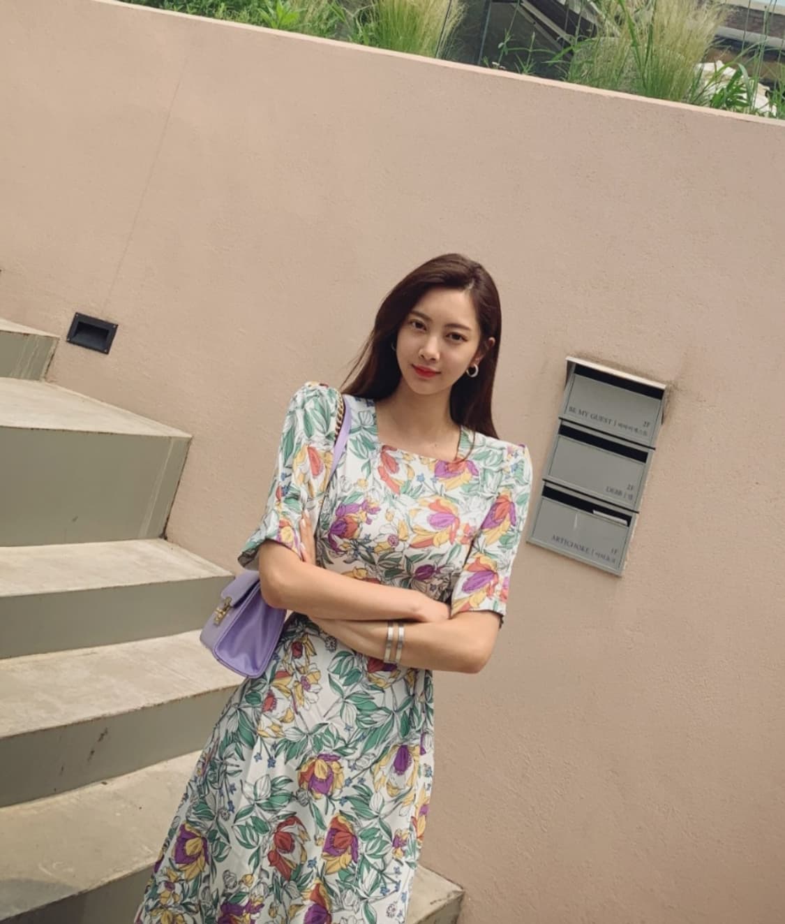 데얼쉬이즈 플라워패턴 원피스 상품이미지2