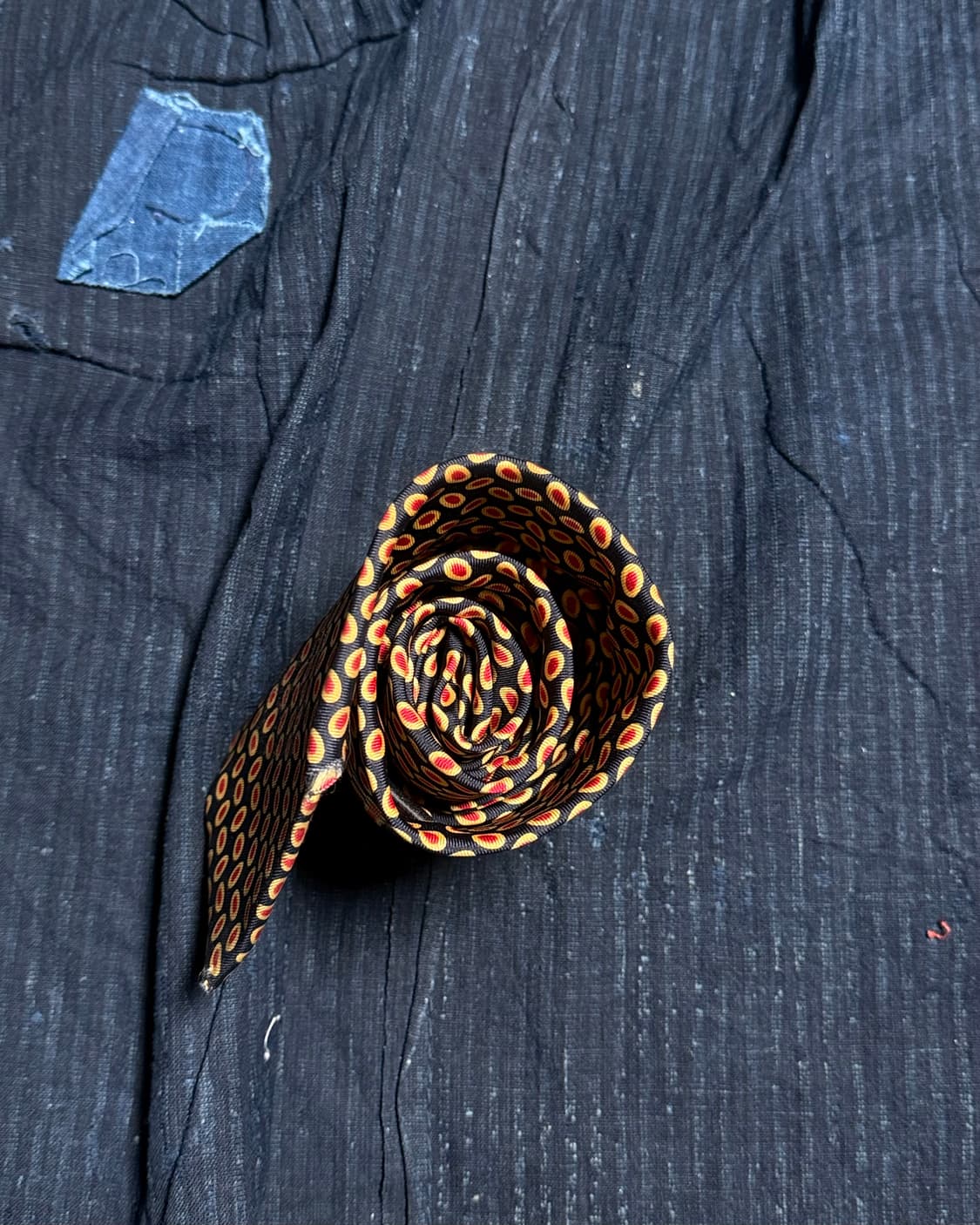 Rogatis 도트 패턴 실크 타이 상품이미지2