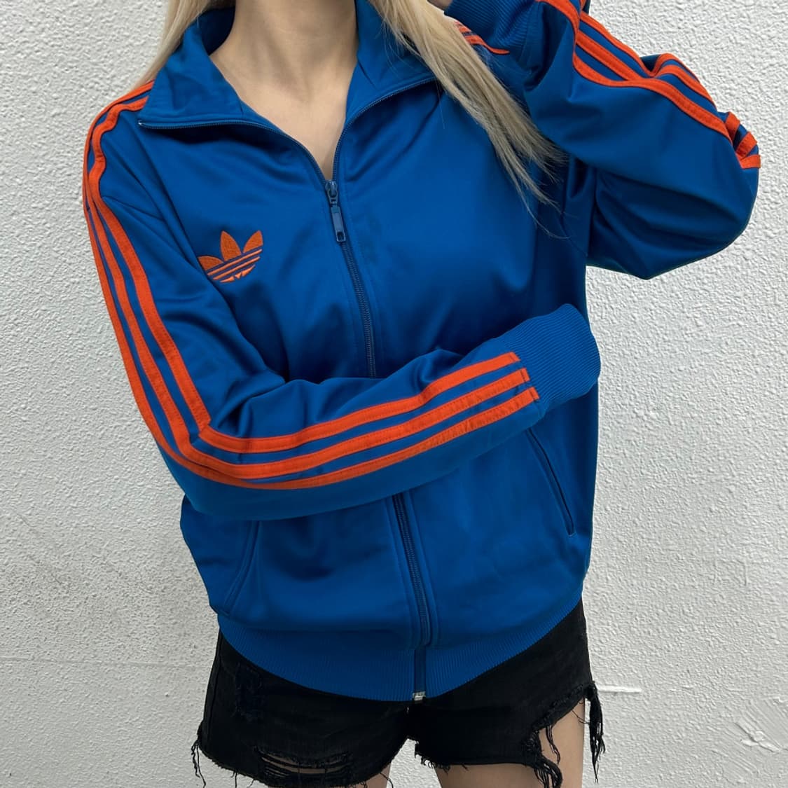 아디다스 오렌지라인 블루 트랙탑 95 상품이미지1