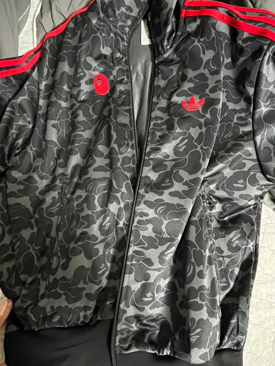 아디다스 베이프 콜라보 져지 kr L사이즈 상품이미지2