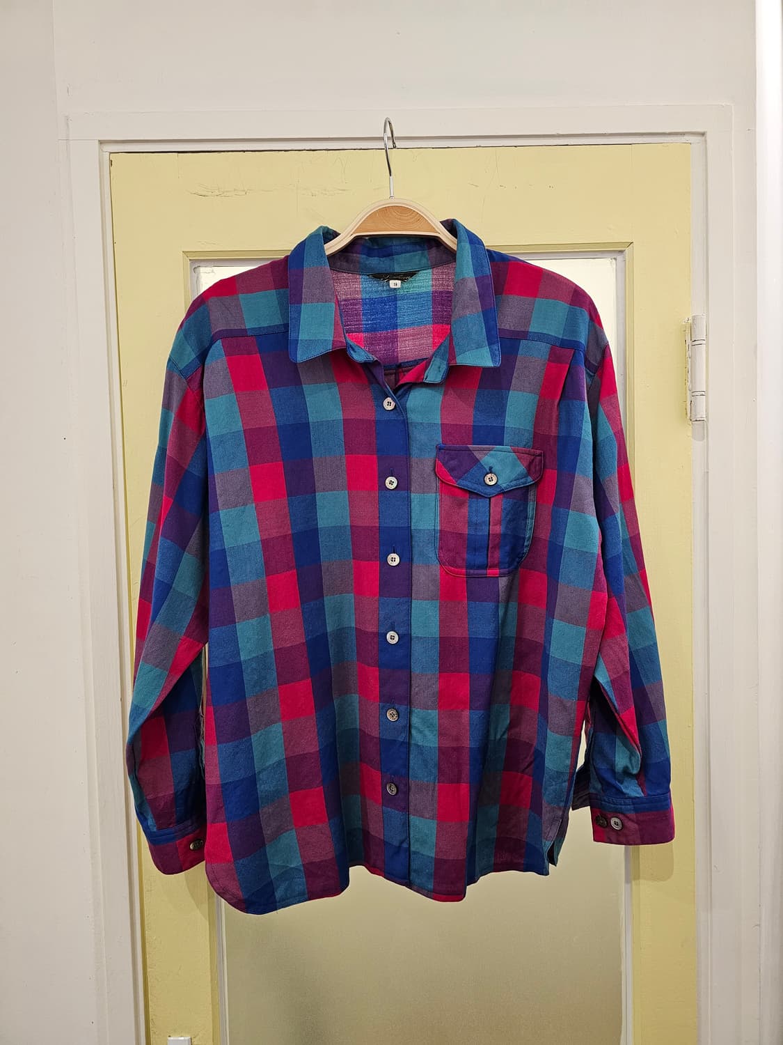 쿨 체크 울셔츠 상품이미지2