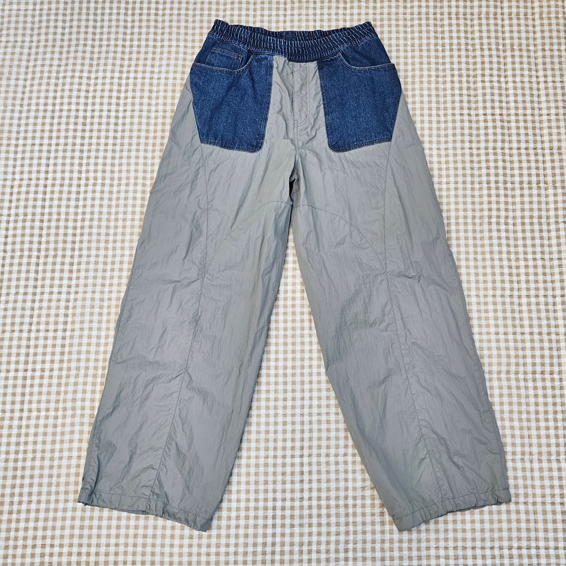 COOR 쿠어 밴딩 데님믹스 나일론 팬츠 남자32~33 상품이미지2