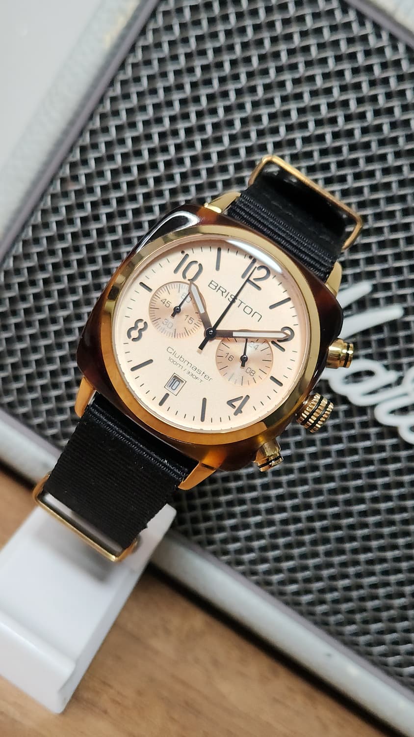 #브리스톤 클럽마스터 클래식  크로노 정품 명품시계 급처 상품이미지1