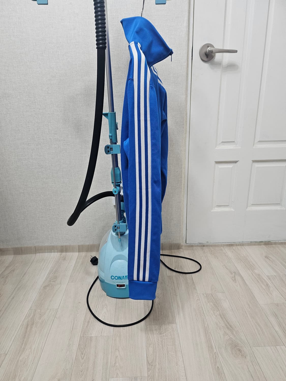 (90)S ☆초대장급☆ 아디다스 베켄바우어 2중지퍼 [파흰] 트랙탑져지 상품이미지5