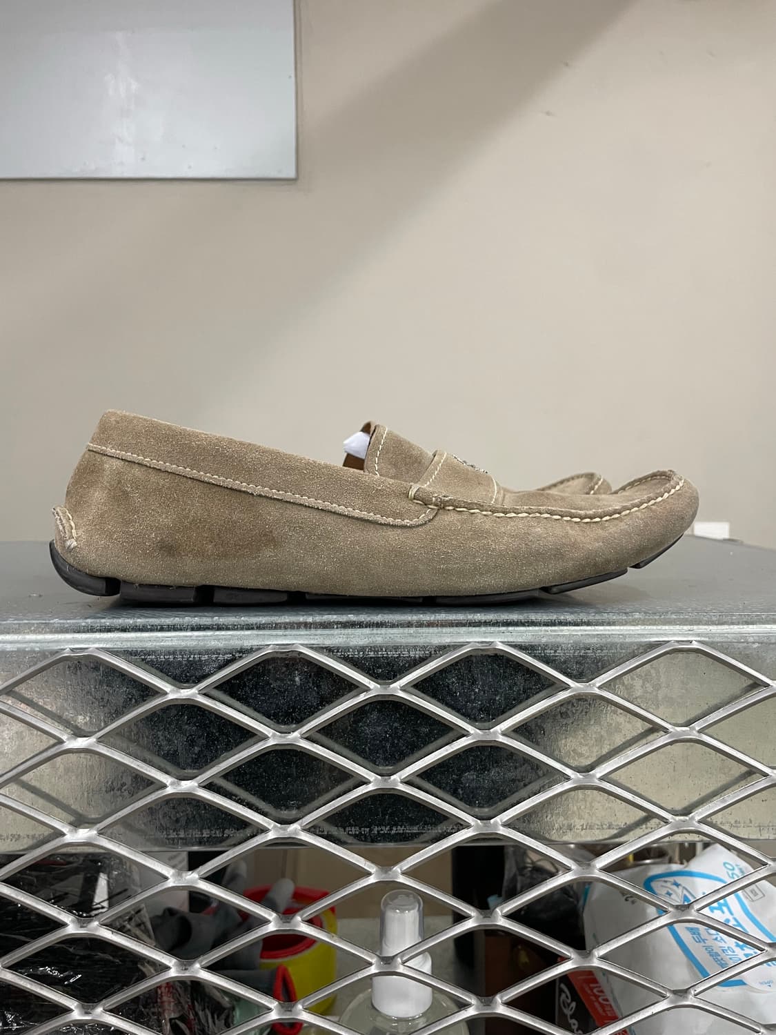 프라다 스웨이드 로퍼 9.5 (gr-4286) 상품이미지4