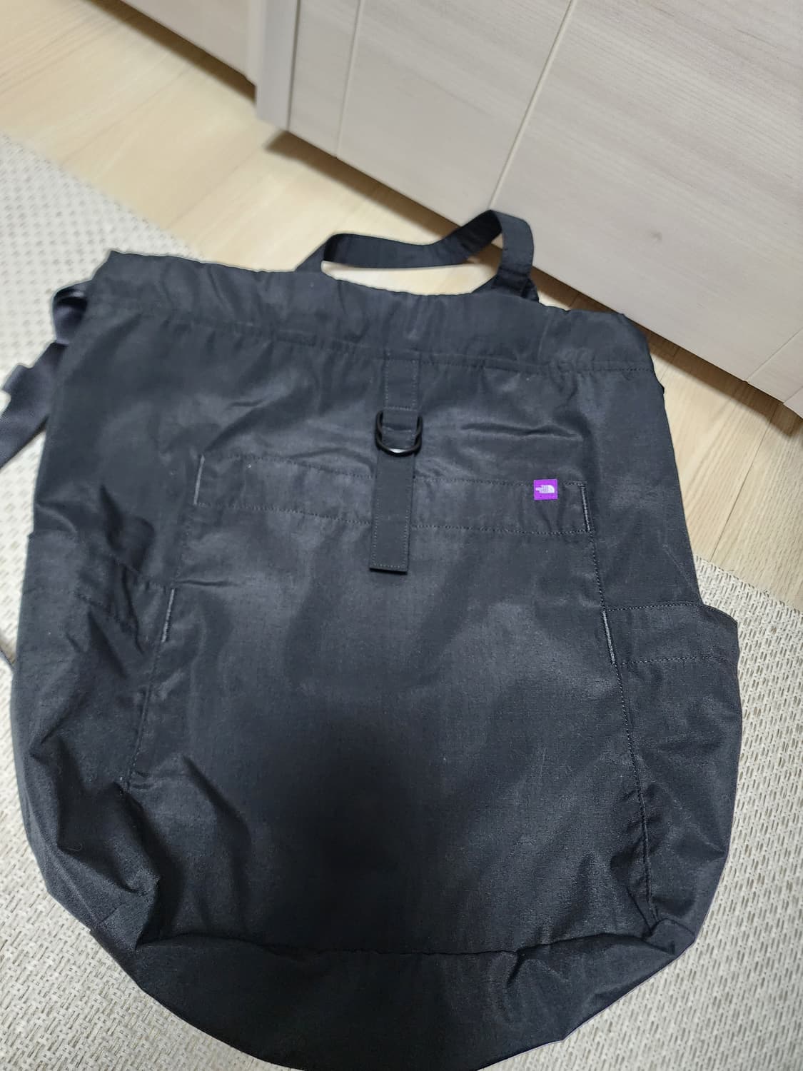 노스페이스 퍼플라벨 마운틴 윈드데이 백팩 블랙 상품이미지3