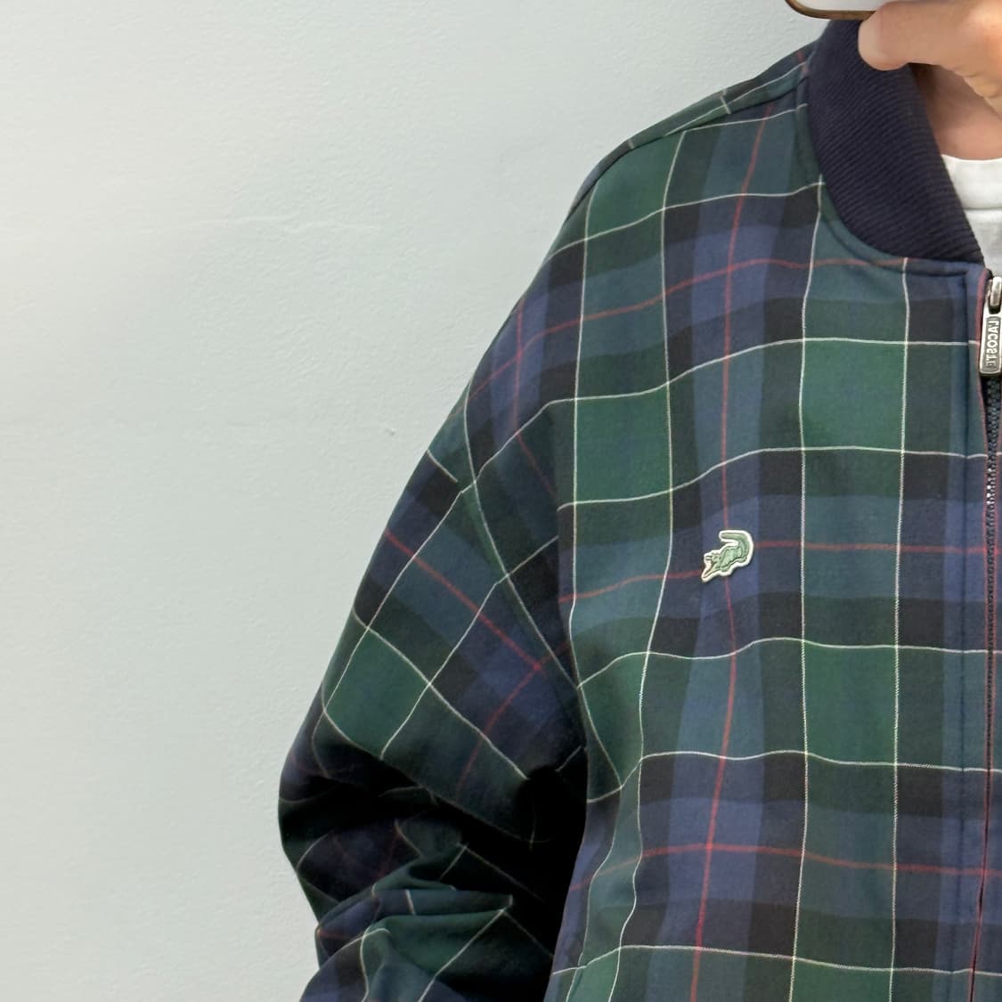 빈티지 라코스테 남성 집업 자켓 상품이미지4