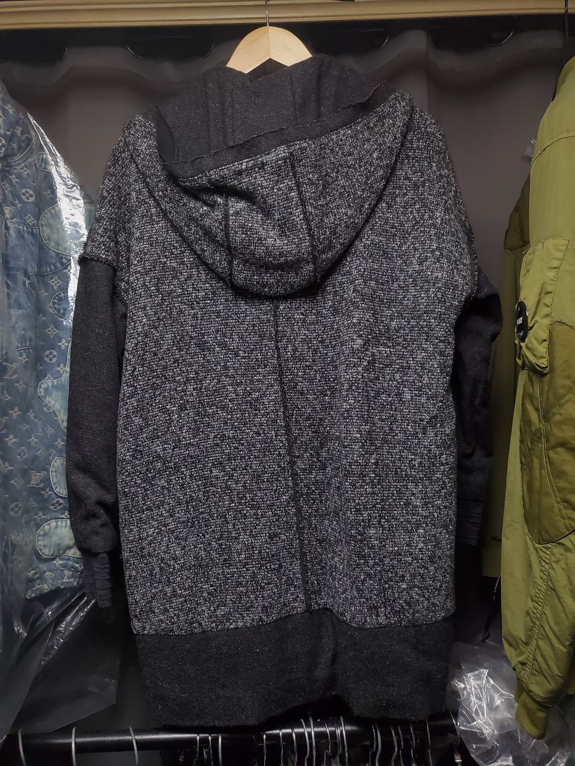 구호 컷아웃 모헤어 코트 상품이미지5