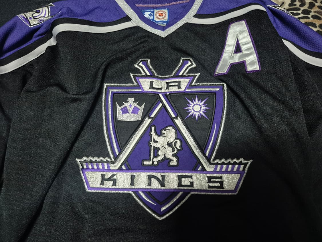 90's 스타터 로스엔젤레스 킹스 올드스쿨 하키 져지 L 상품이미지3