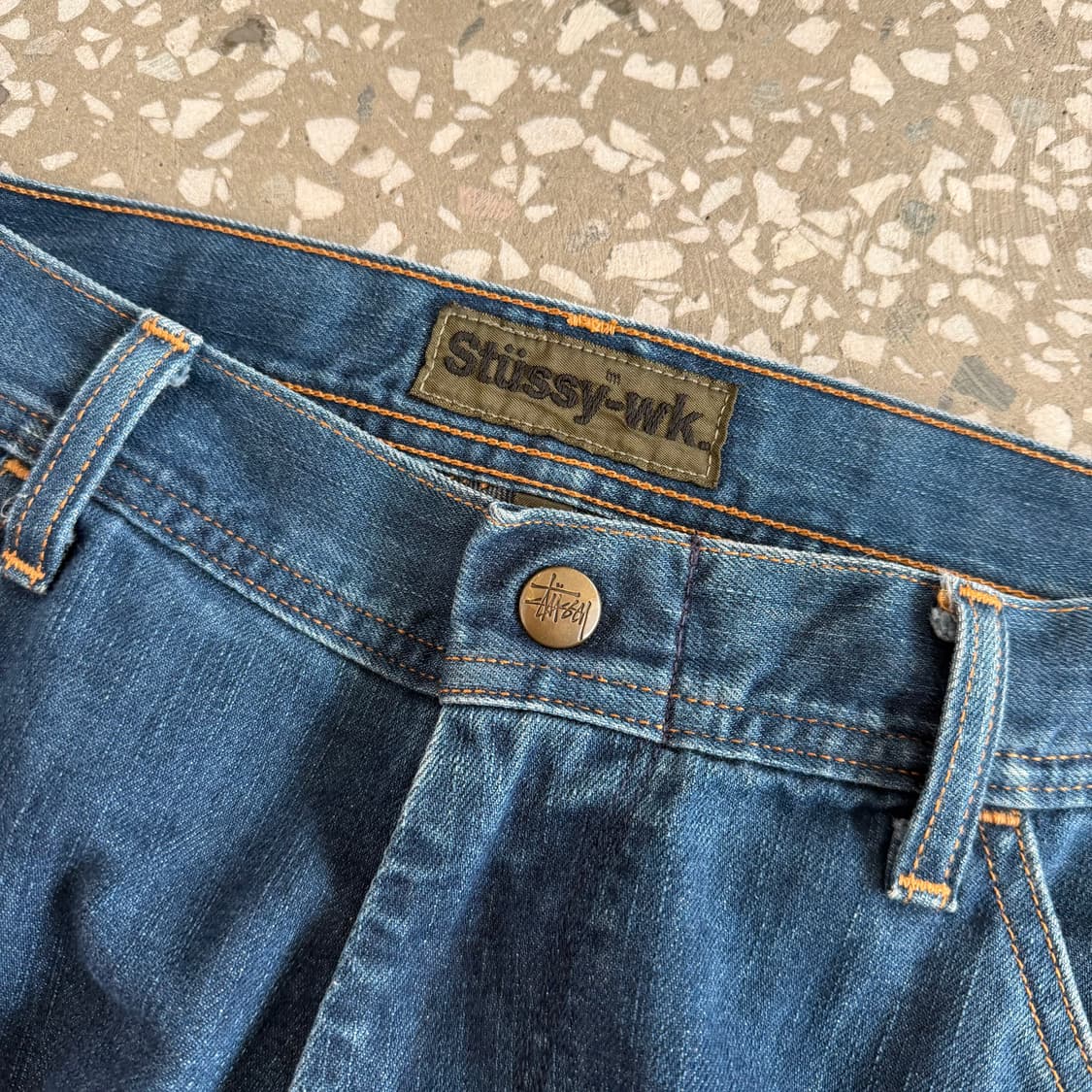 00s 올드 스투시 카펜터 데님 팬츠 상품이미지8