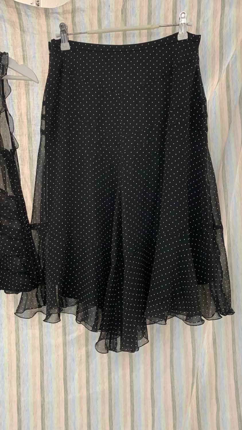 AIR TALK Sheer Dot Ruffle set 상품이미지8