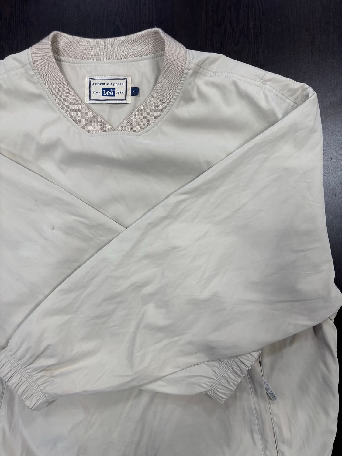 Lee 아이보리색 바람막이 XL 상품이미지2