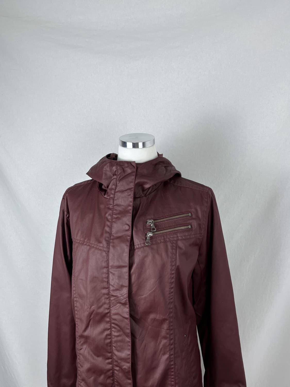 Uniqlo 버건디 컬러 유틸리티 자켓 상품이미지3