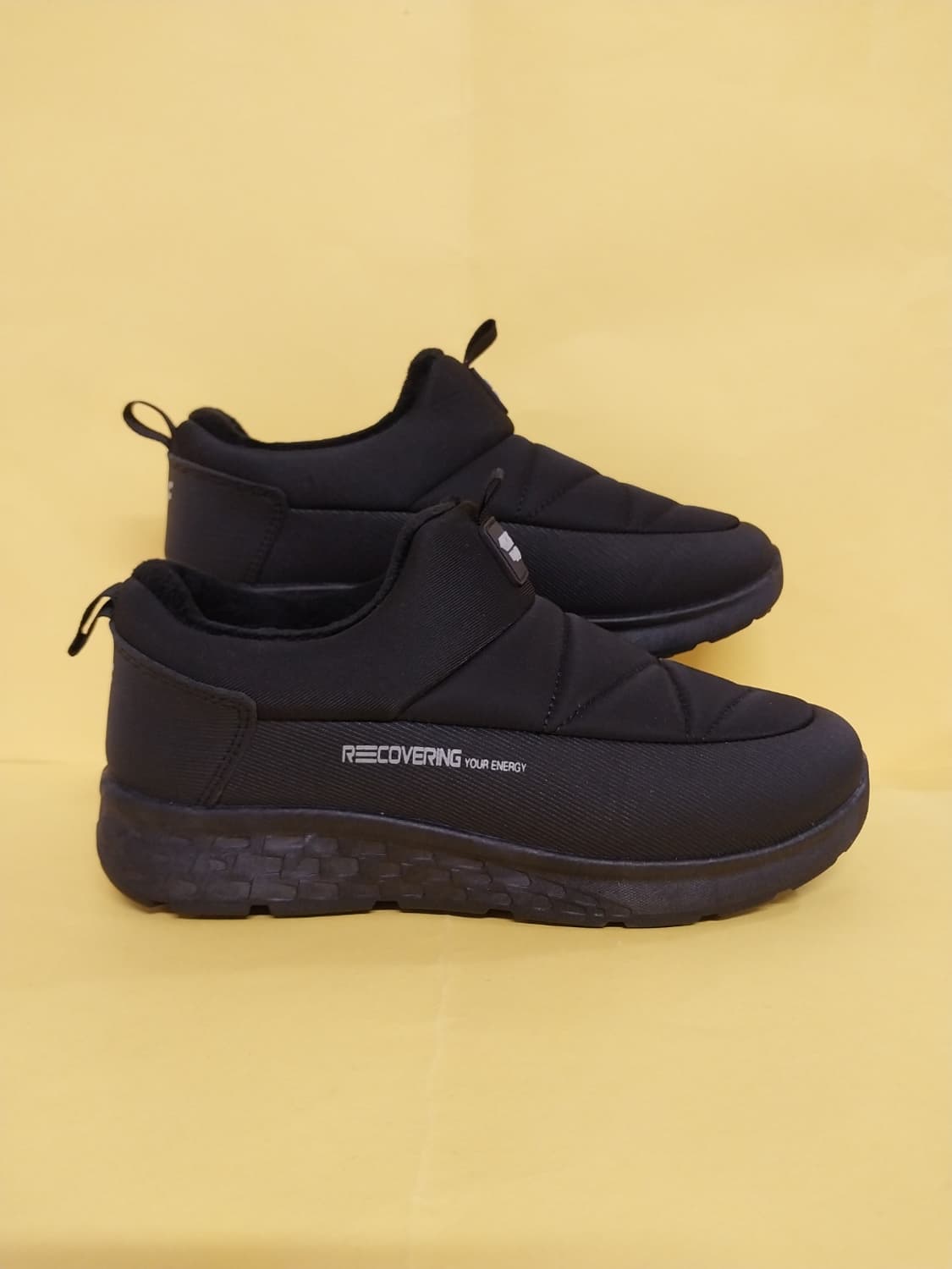 남녀공용 르까프 안감 퍼 패딩 슬립온,방한화, 운동화 (235) 상품이미지3