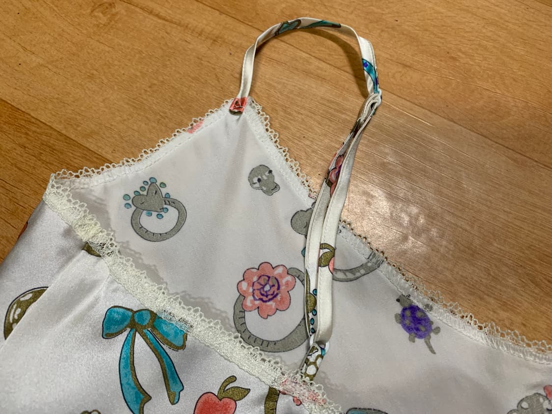 츠모리 치사토 슬립웨어(실크)M 사이즈 상품이미지9