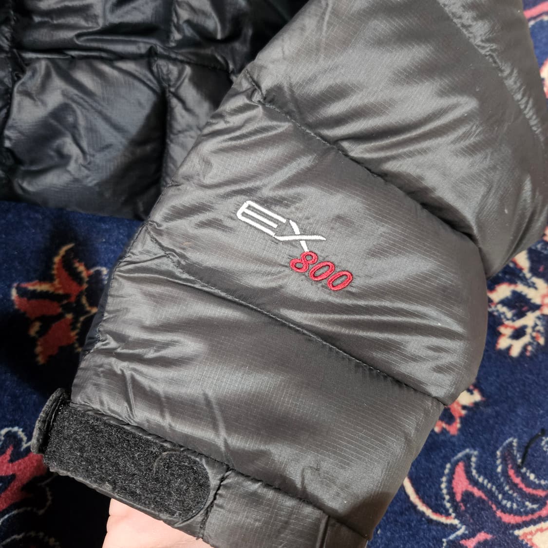  몽벨(Montbell) EX800 구스다운 경량 패딩 점퍼 L size 상품이미지5