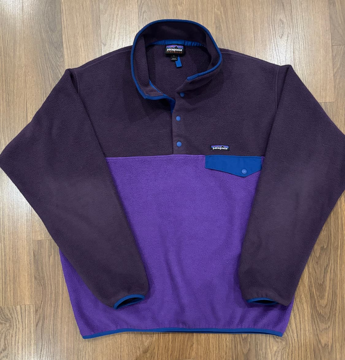 파타고니아 신칠라 퍼플/브라운 L사이즈  상품이미지5