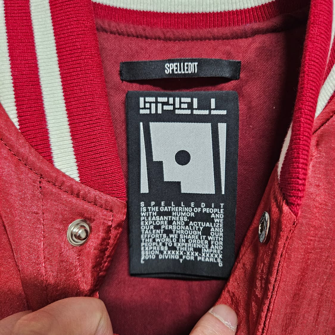 F 스펠에디트 블루종 점퍼 상품이미지3