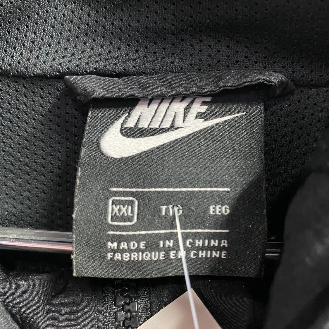 나이키 더블 스우시 박시핏 나일론  우븐 아노락 B3513 상품이미지4