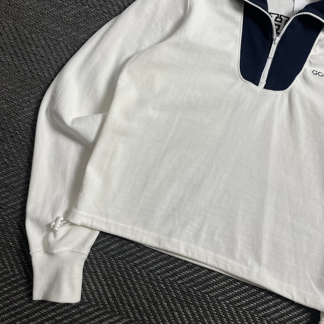 고스피어스 빅로고 우먼스 아노락 스웻 긴팔티 y 4255 상품이미지4