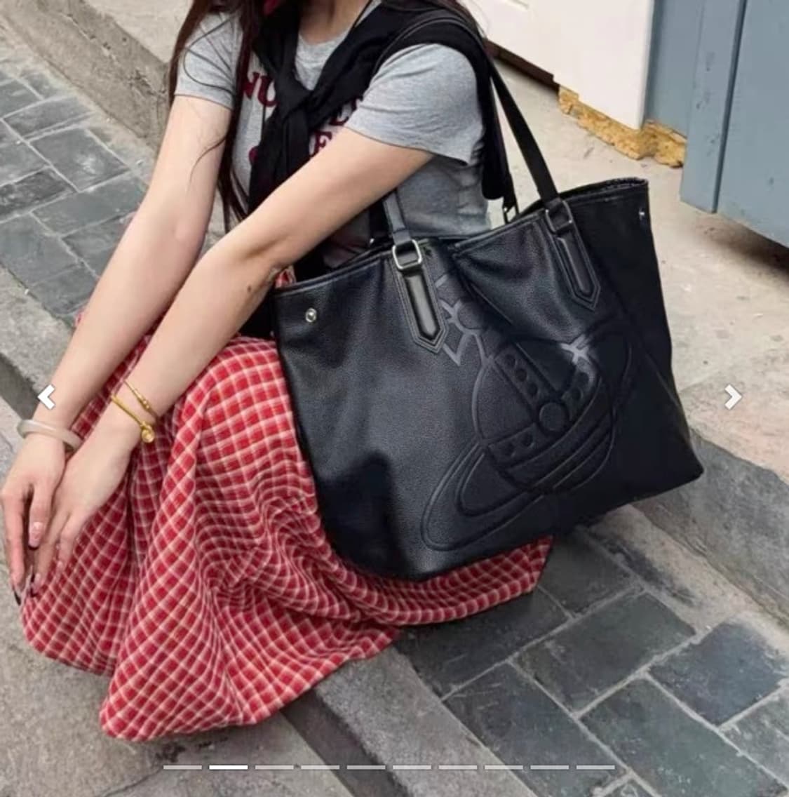 비비안웨스트우드 해밀턴 토트백 상품이미지3