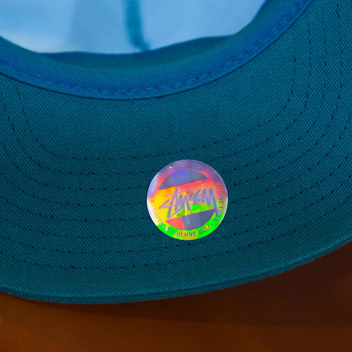 스투시 레드립 코튼 캡 그린 상품이미지5