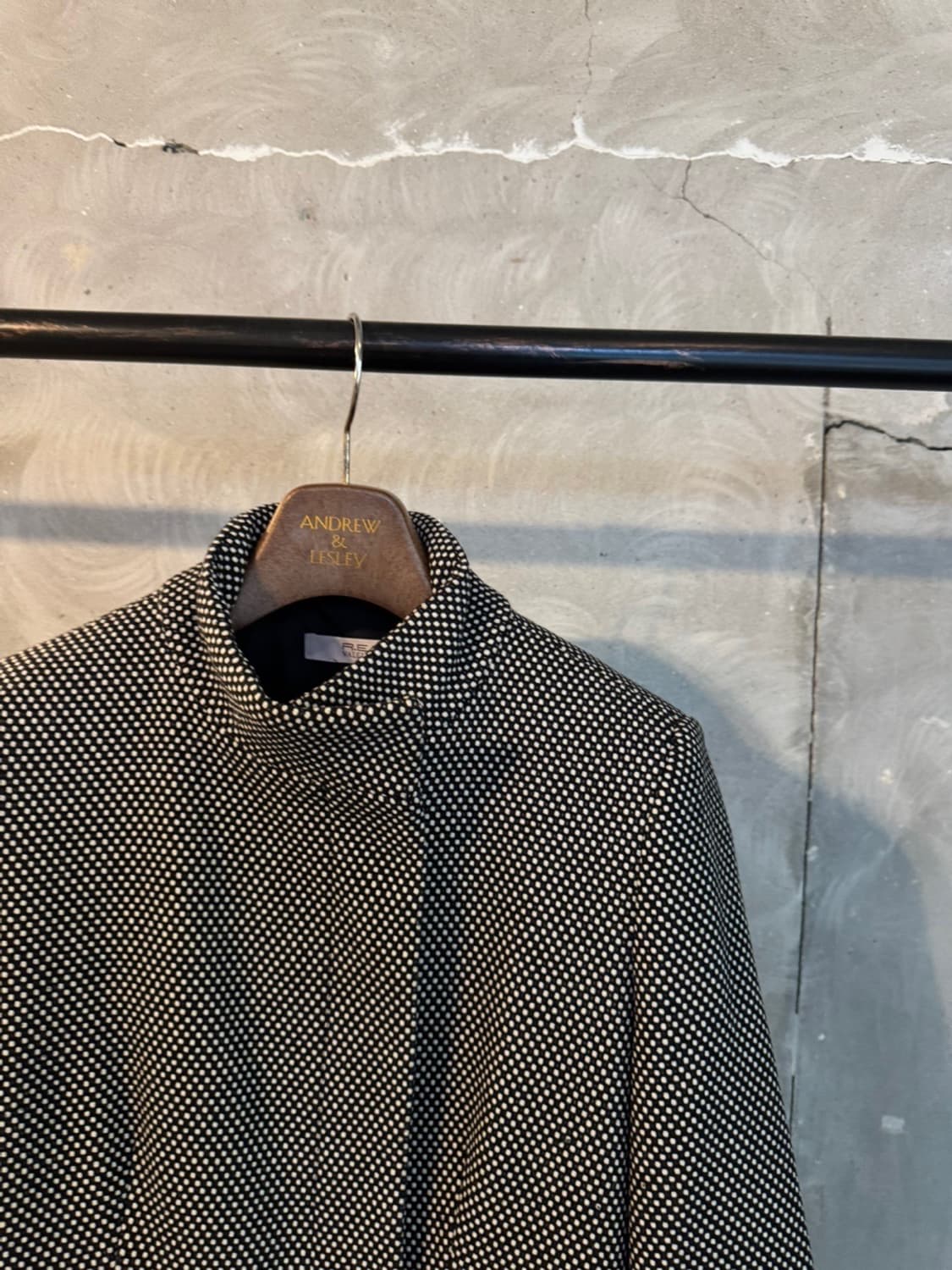 발렌티노 레드 트위드 코트 55~66 상품이미지5