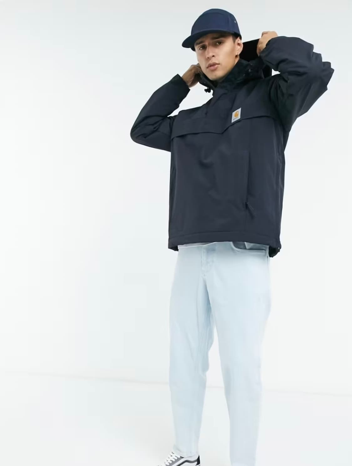 칼하트 님부스 풀오버 아노락 블랙 XL 상품이미지3