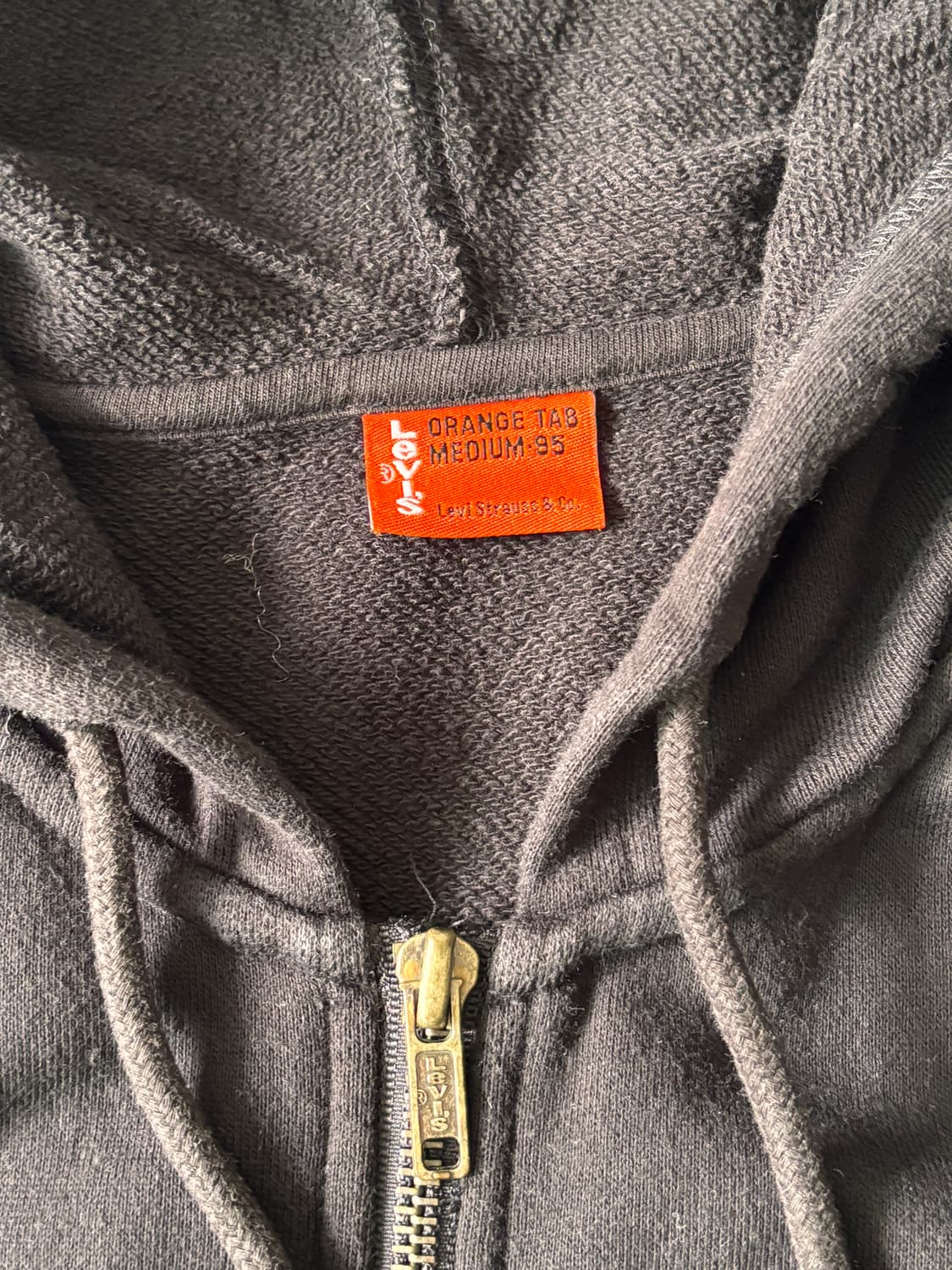 90s Levi’s ORANGE TAB Archive Hoodie Zip 상품이미지4