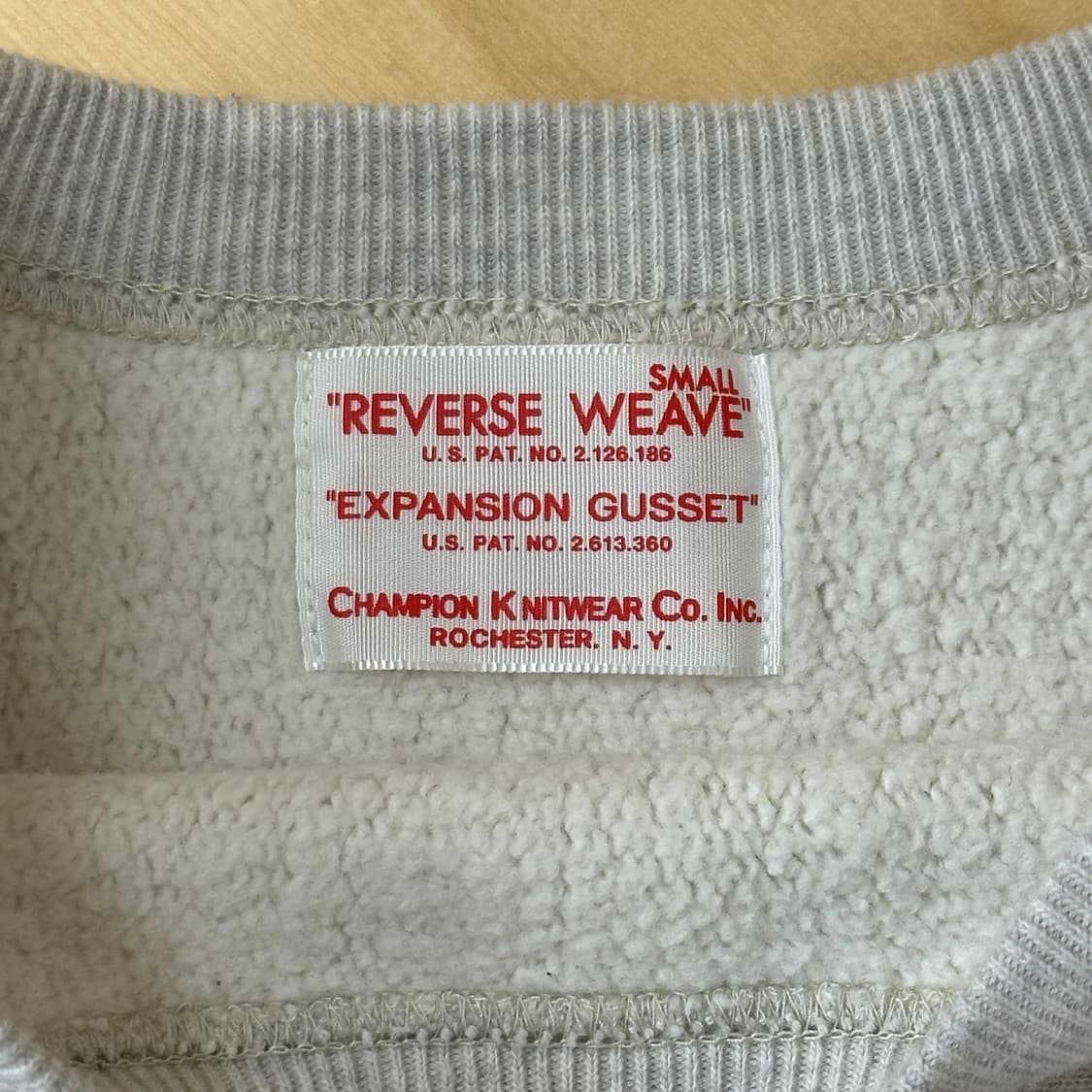 [S] 챔피온 트루 투 아카이브 리버스 위브 2nd 스웻셔츠 상품이미지3