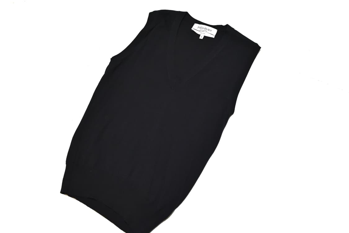 Yves Saint Laurent v neck knit vest 상품이미지2