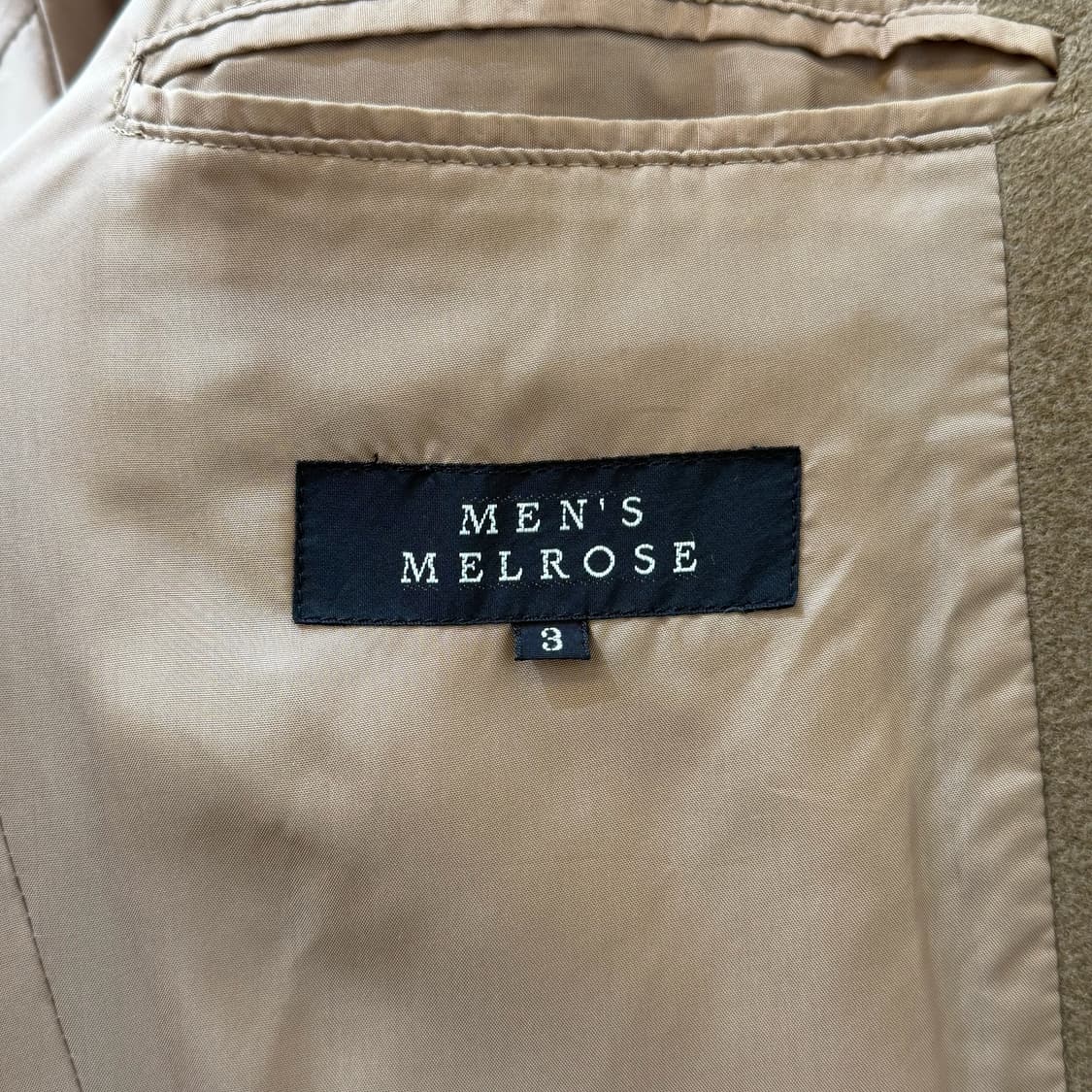 MEN’S MELROSE 울 체스터필드 코트 상품이미지9