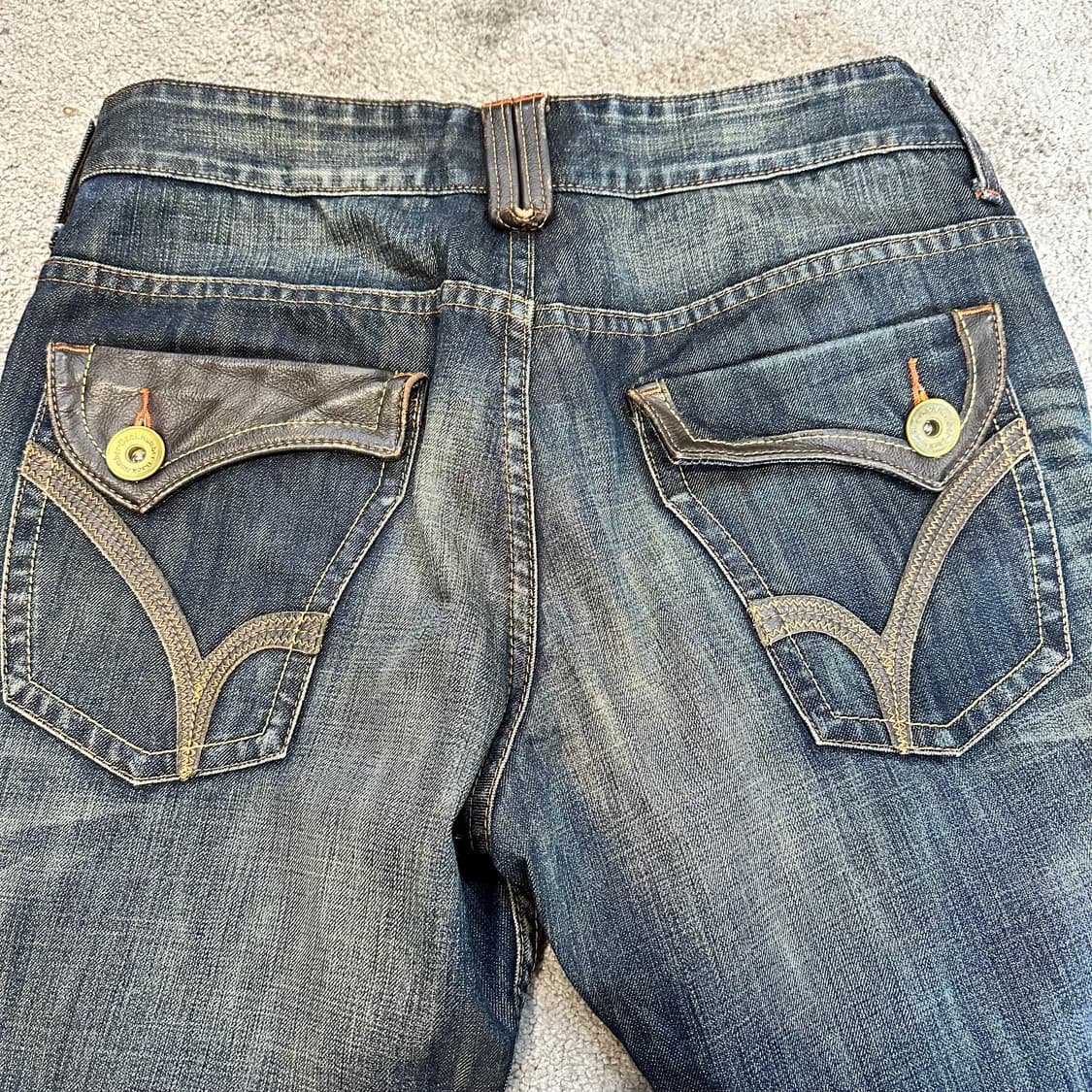 백넘버 페이드 웨스턴 데님 팬츠(34) 상품이미지8