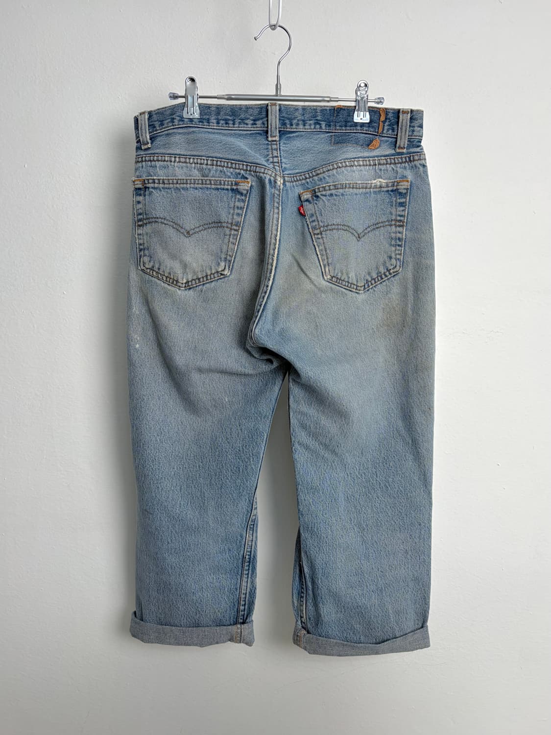 90s 리바이스 506 made in USA 7부 데님팬츠 상품이미지5