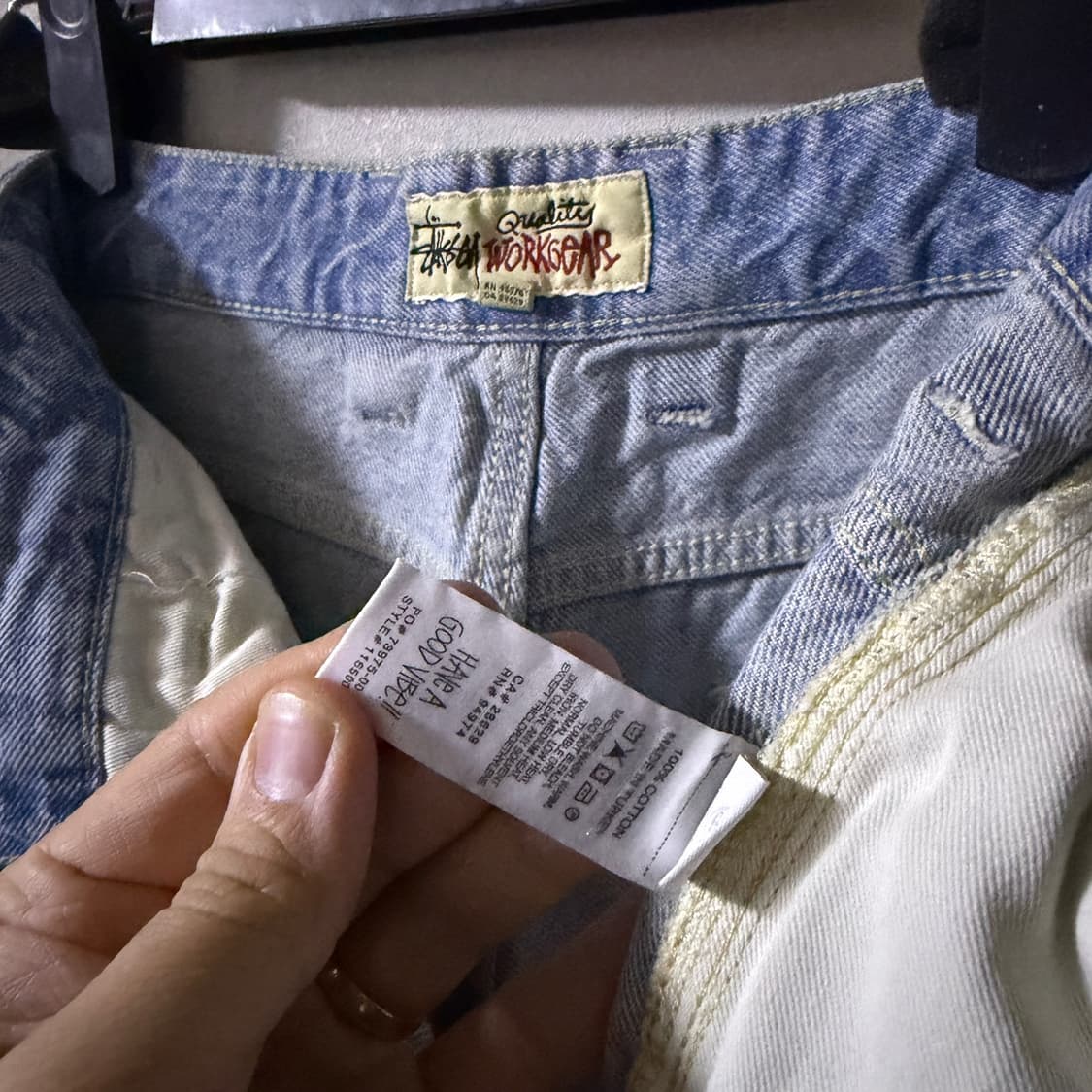 스투시 데님 워크 팬츠 28 (여성 66정도) 상품이미지6