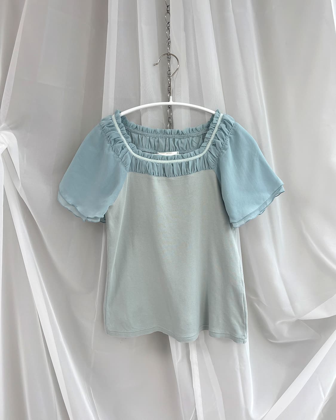 ILC ash mint blouse t-shirt 상품이미지1