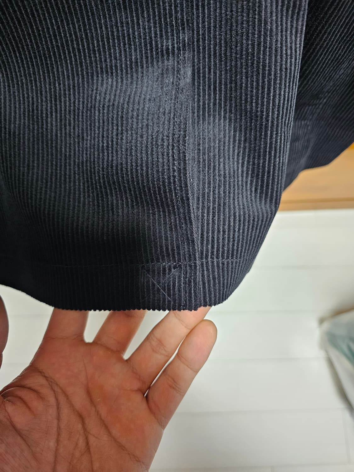 새상품 무신사스탠다드 시티 워커스 코듀로이 블레이저 블랙 상품이미지4