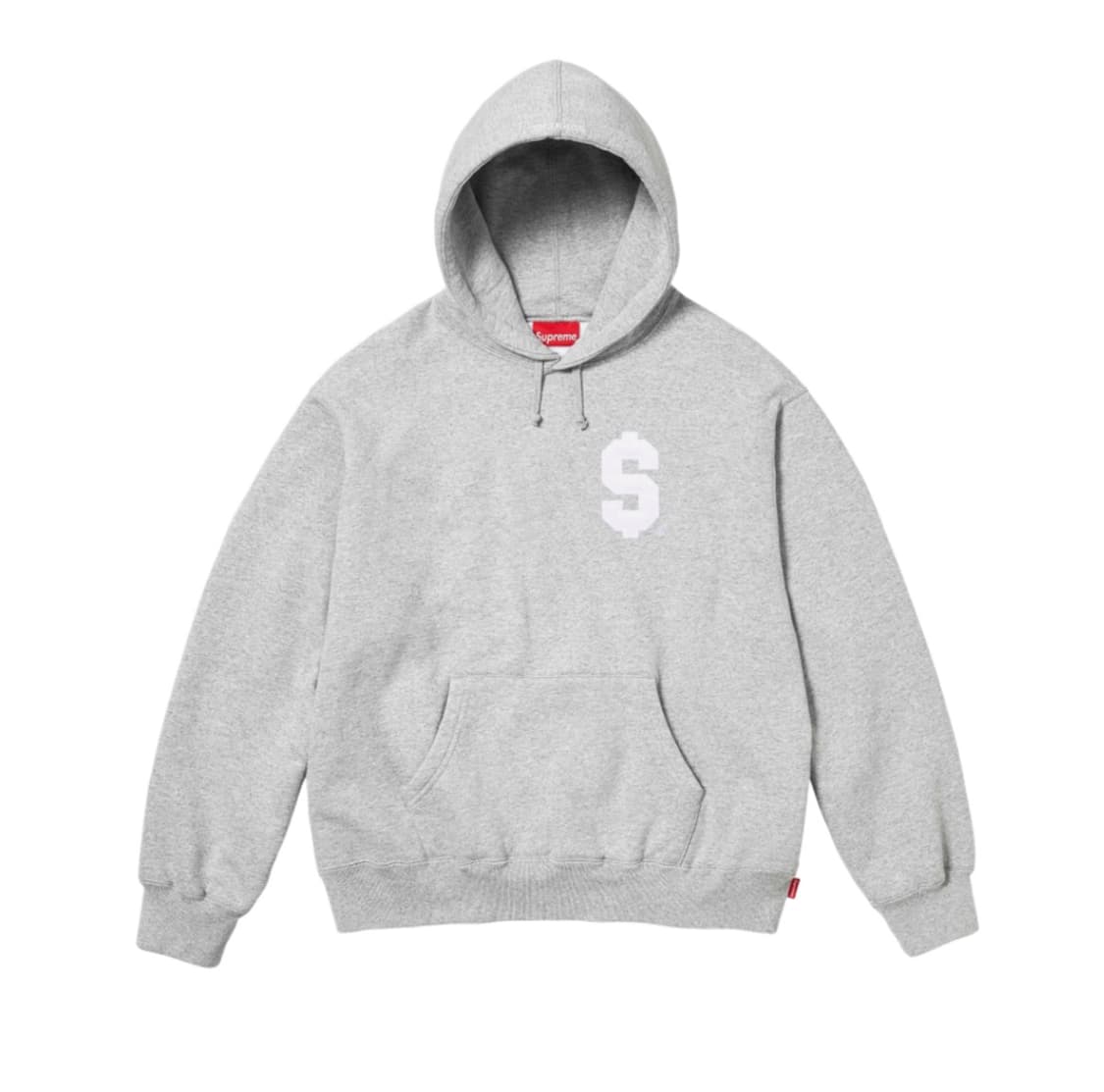 슈프림 달러 로고 후드 그레이  상품이미지1
